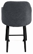 стул Эспрессо-1 полубарный-мини нога черная 500 (Т177 графит)