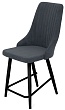 стул Клэр полубарный-мини нога черная 500 (Т177 графит)