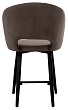 стул Мишель полубарный-мини нога черная 500 (Т173 капучино)