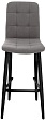 стул Абсент барный нога черная 700 (Т180 светло-серый)