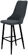 стул Клэр барный нога черная 700 (Т177 графит)