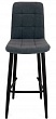 стул Абсент барный нога черная 700 (Т177 графит)