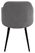стул Эспрессо-1 нога 1R32 черная (Т180 светло-серый)