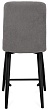 стул Абсент полубарный-мини нога черная 500 (Т180 светло-серый)