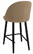 стул Капри-5 ПОЛУБАРНЫЙ нога черная 600 (Т184 кофе с молоком)
